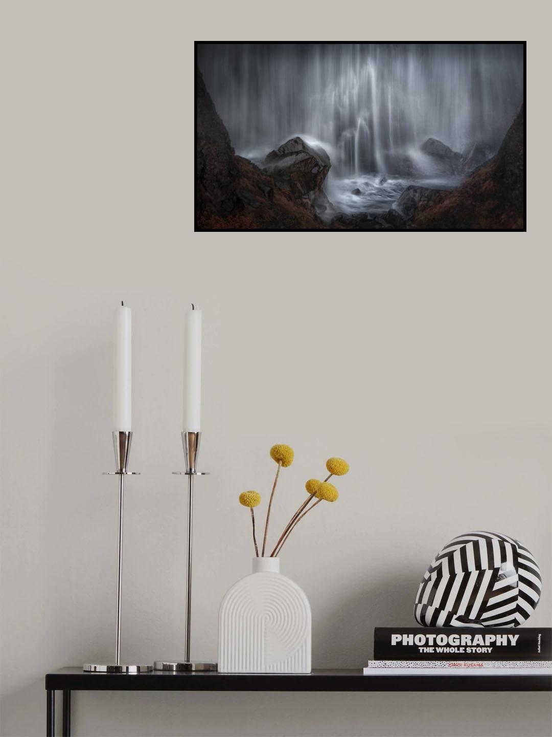 Secret water falls Poster och Canvastavla
