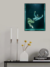 underwater artistic portrait shooting Poster och Canvastavla