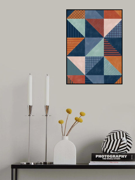 3x4 Aspectratiobluerust36 Poster och Canvastavla