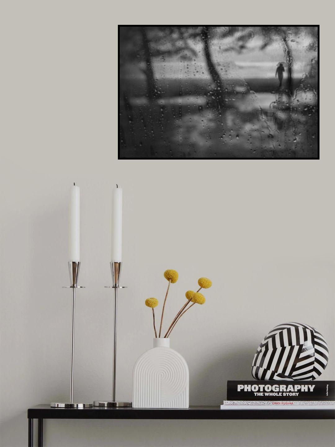 In the silent rain Poster och Canvastavla