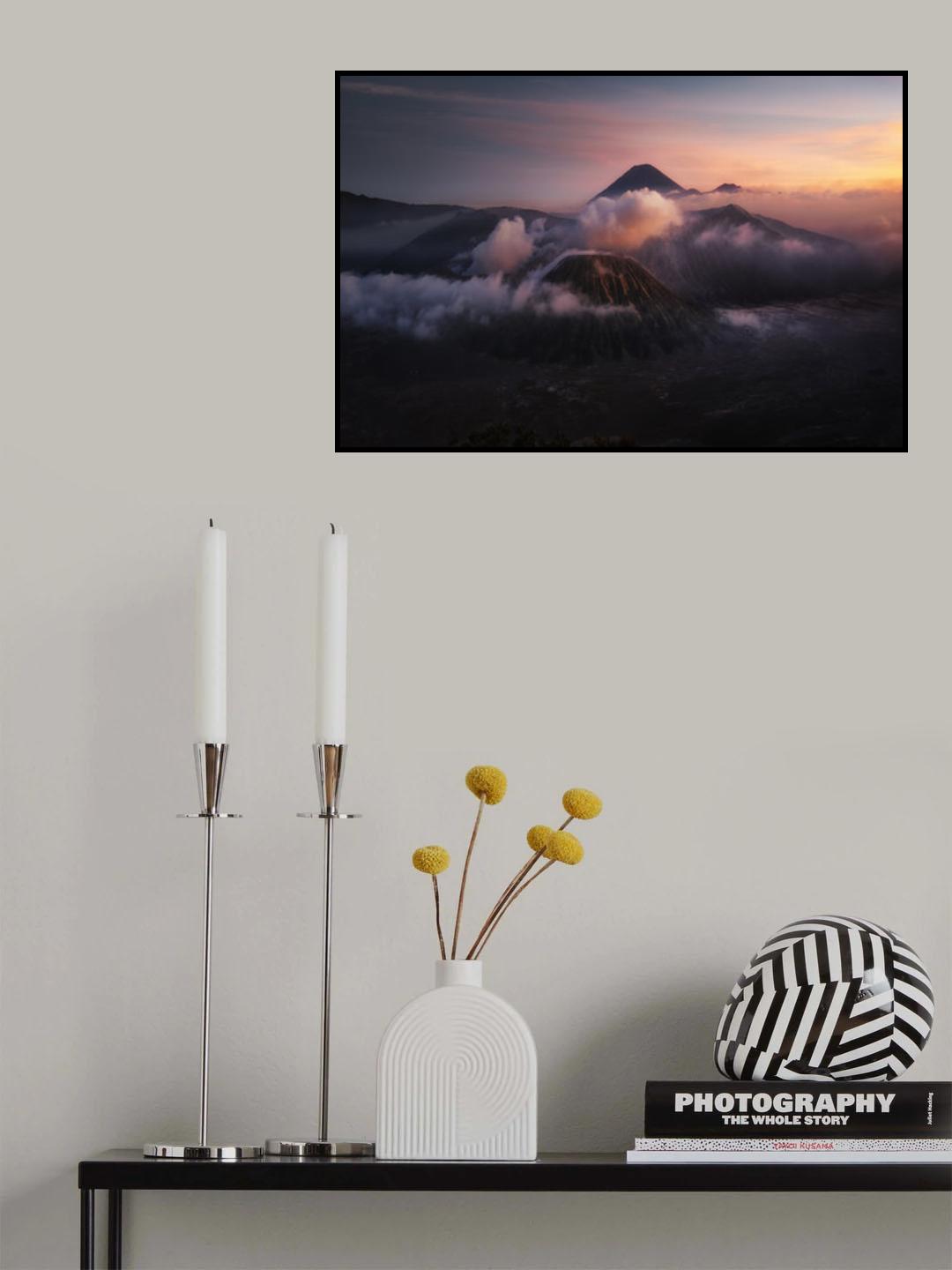 Mystic dark Bromo Poster och Canvastavla