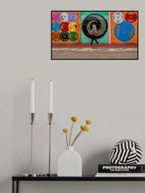 Umbrella Girl Poster och Canvastavla