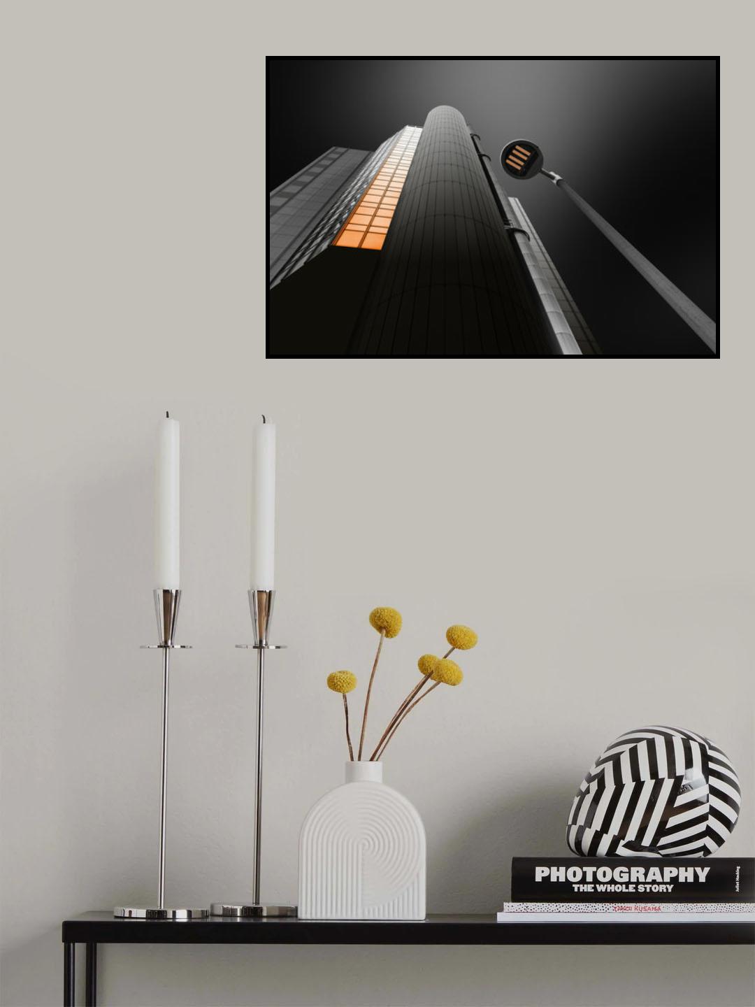 lamp light Poster och Canvastavla