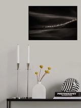 Driving on Rolling Fields Poster och Canvastavla