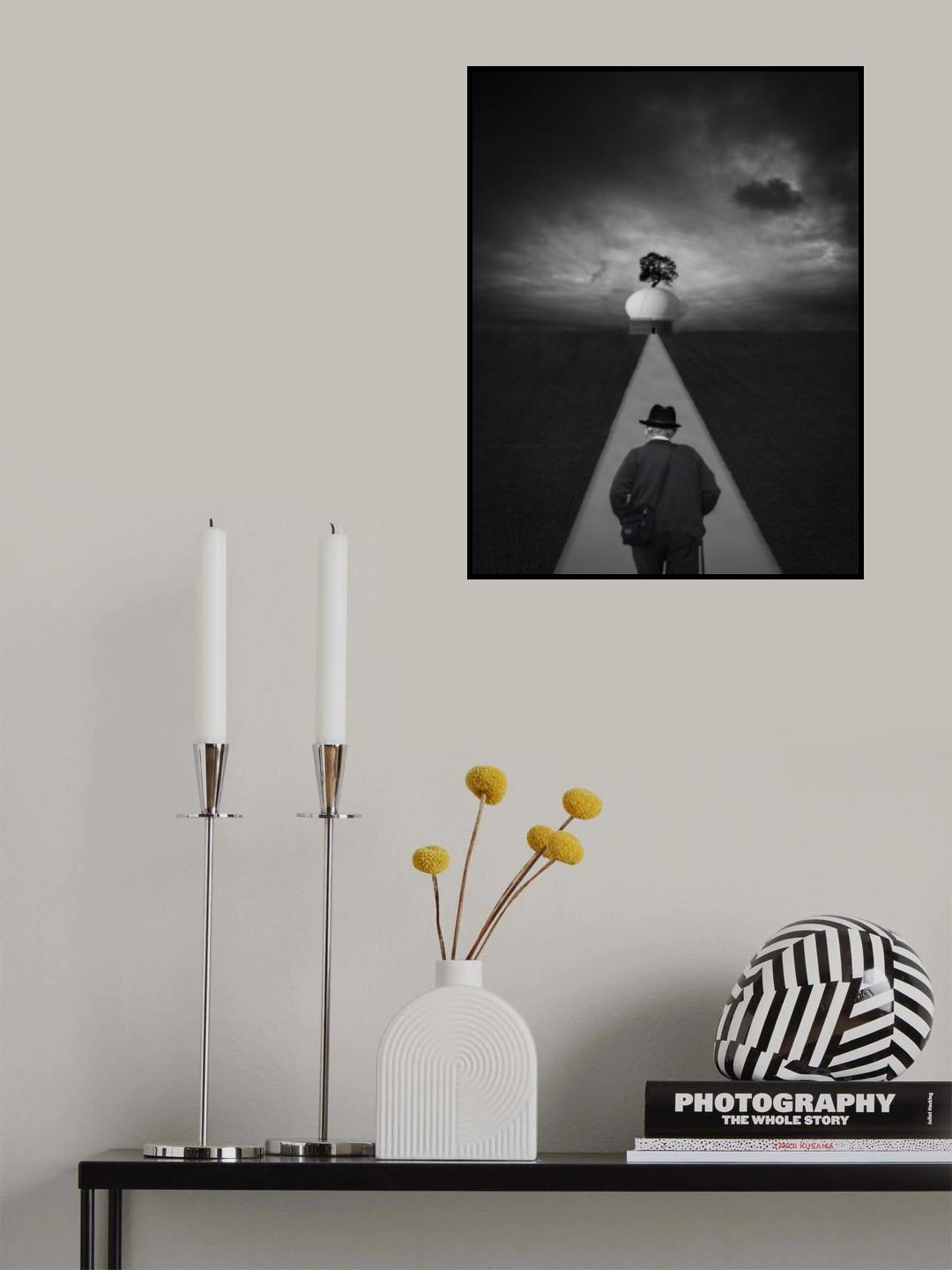 The straight path Poster och Canvastavla
