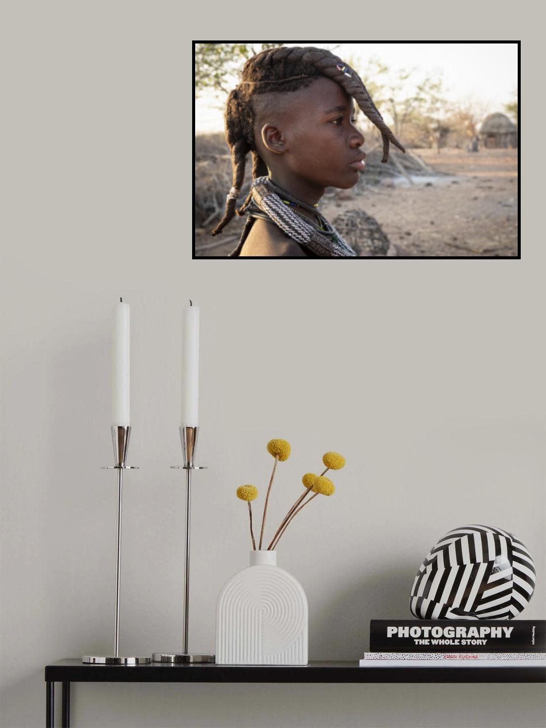 Himba boy, southern Angola Poster och Canvastavla