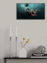 Ocean of Roses Poster och Canvastavla