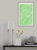 Minimal Monstera Collection #2 Poster och Canvastavla