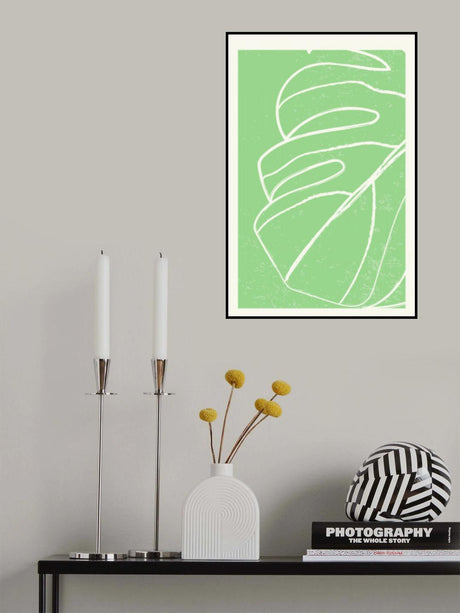 Minimal Monstera Collection #2 Poster och Canvastavla