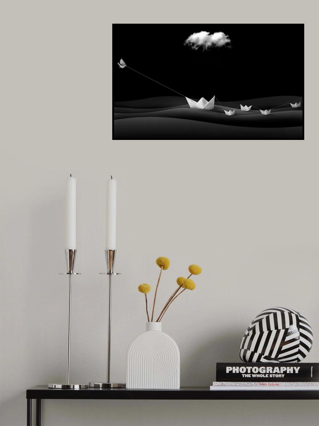 Paper Boats Poster och Canvastavla