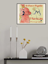 Le Photographe Sescau (1894) Poster och Canvastavla
