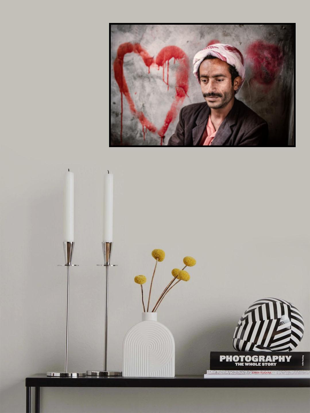 Man of Sanaa Poster och Canvastavla