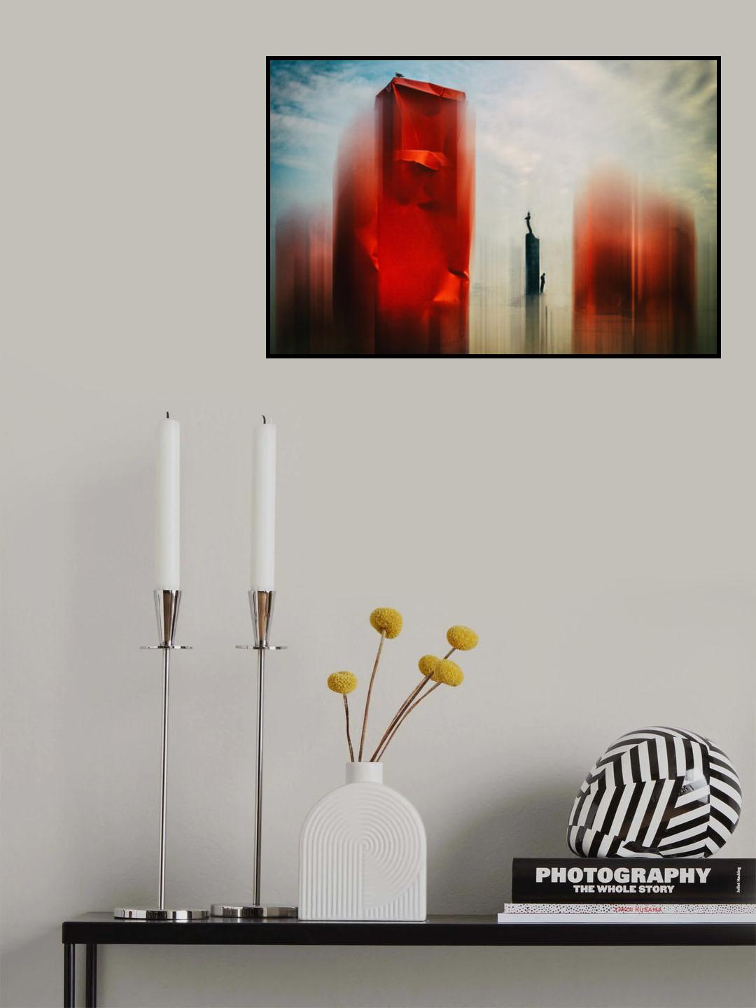 The Scratched Soul of My City Poster och Canvastavla