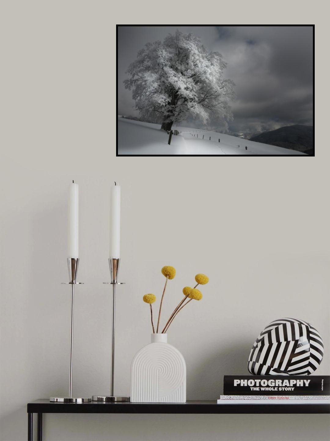 Schneeweg Poster och Canvastavla
