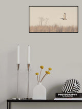 A cloudy day fly Poster och Canvastavla