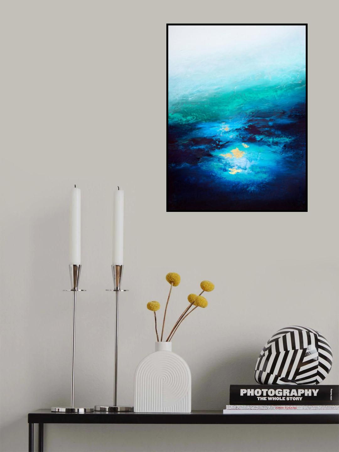 Under Great Depths Poster och Canvastavla