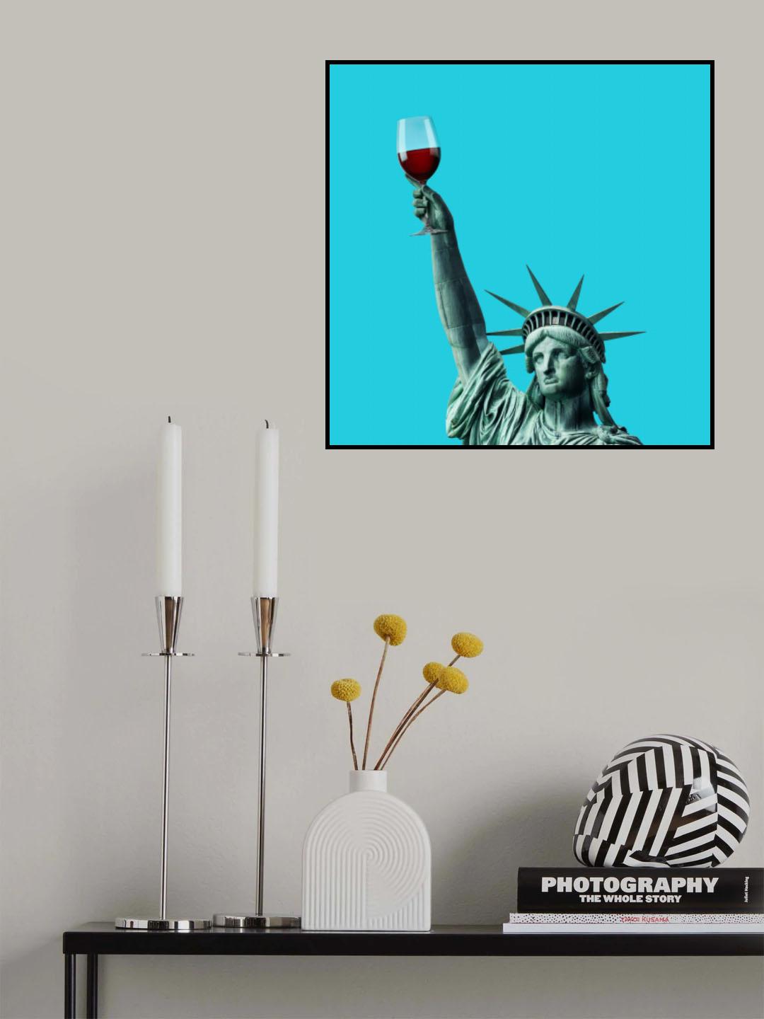 Liberty of Drinking Poster och Canvastavla