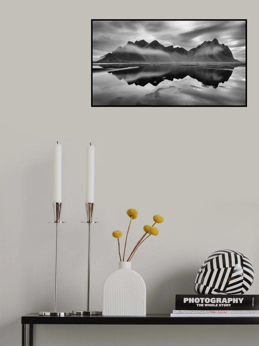 Monochrome Majesty Poster och Canvastavla
