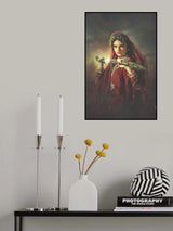 sword girl Poster och Canvastavla