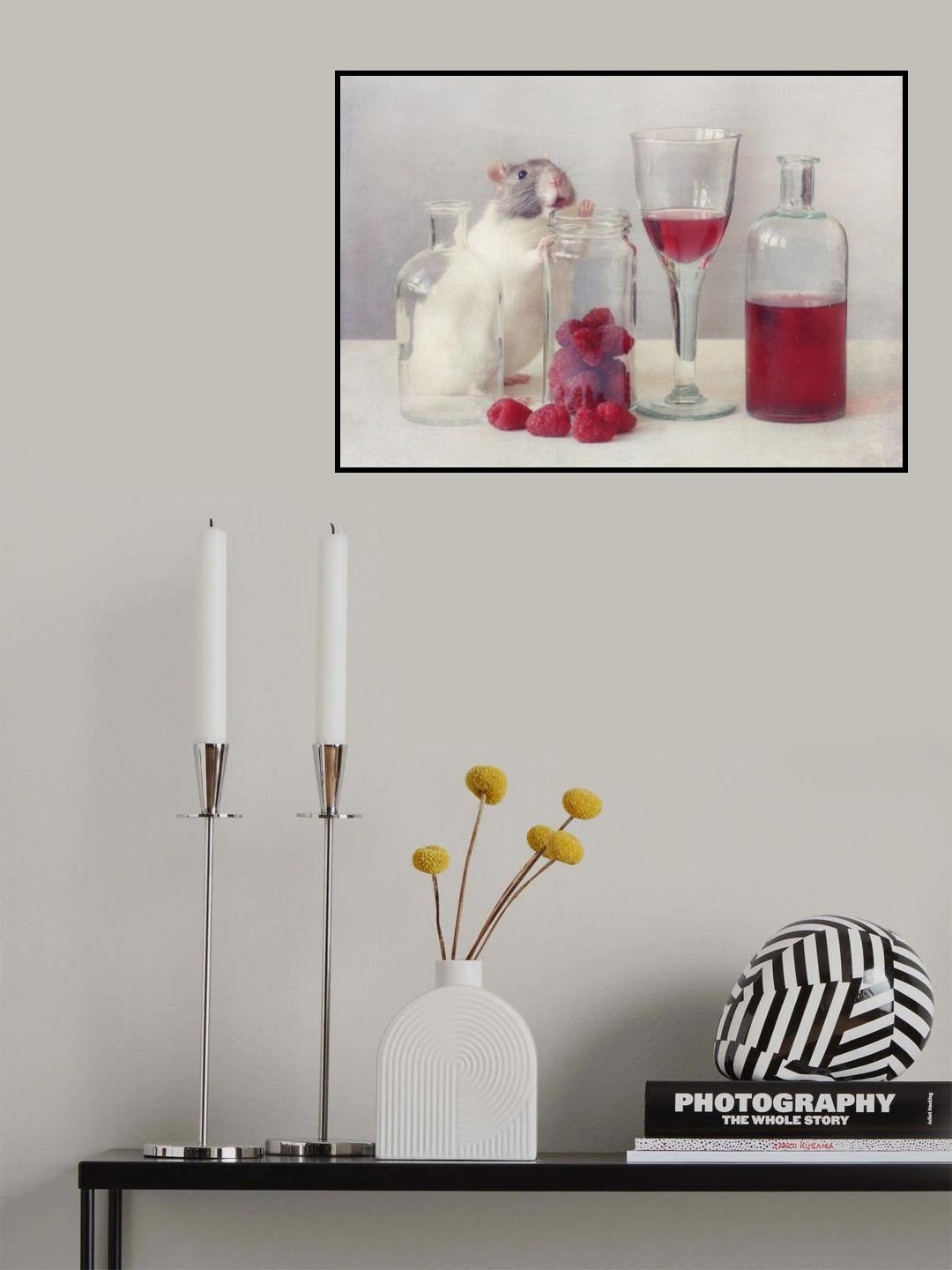 Raspberries Poster och Canvastavla