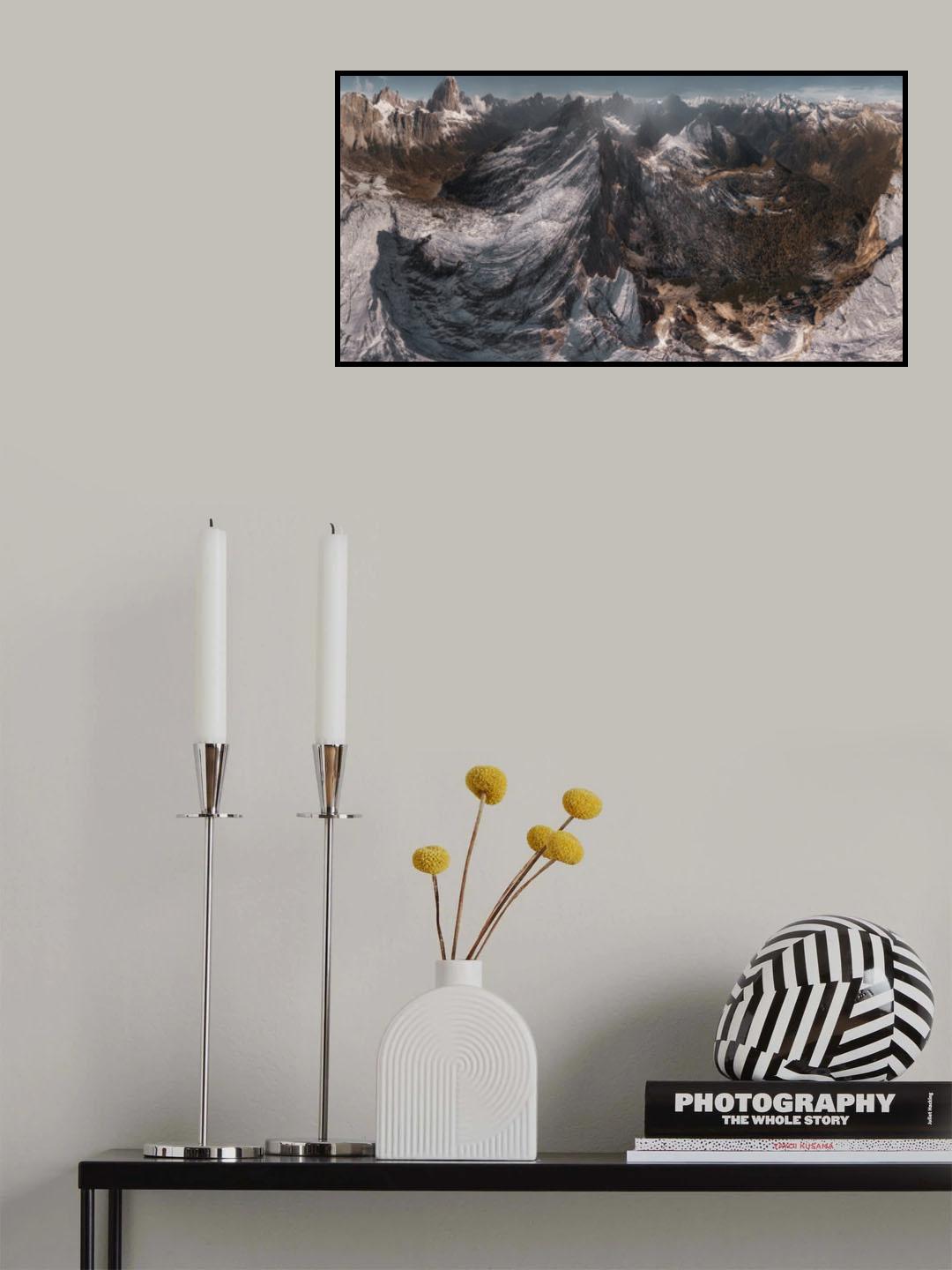 Overlooking Geisler Gruppe Poster och Canvastavla