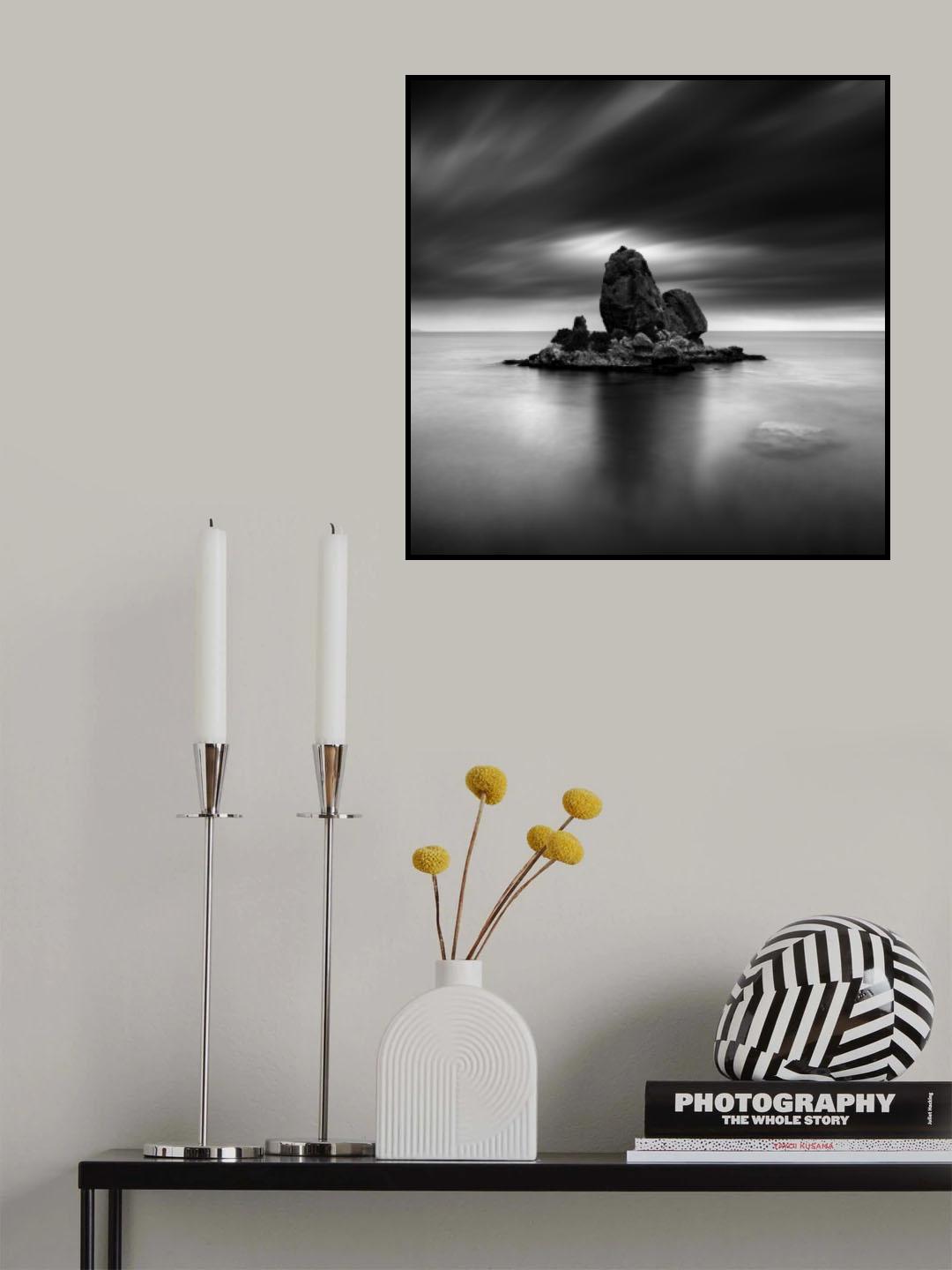 The Shape of Rock Poster och Canvastavla