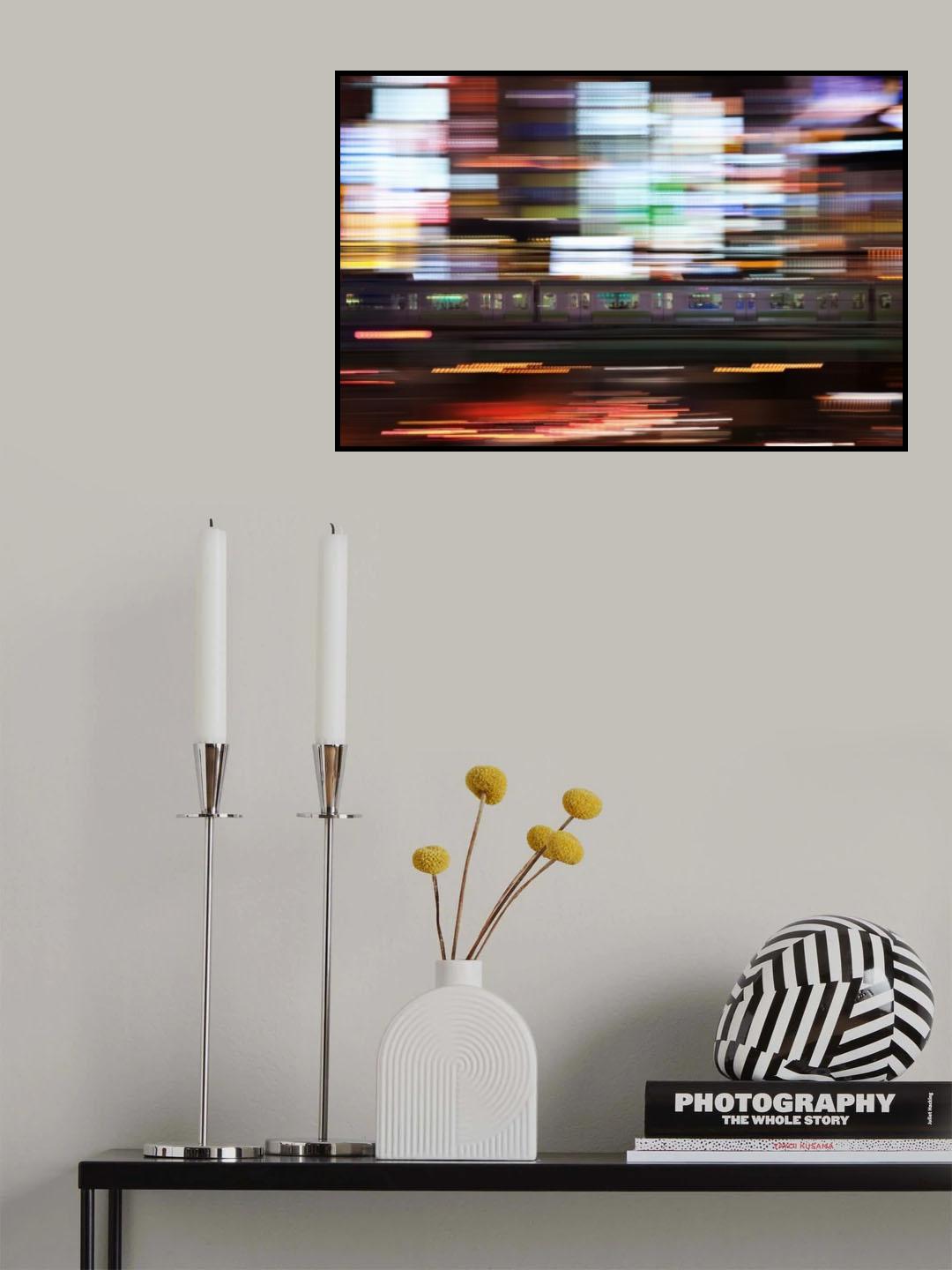 Galaxy Express Poster och Canvastavla