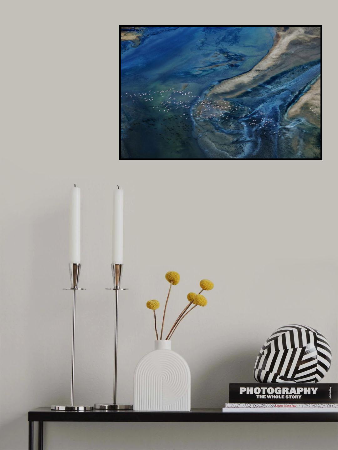 Fly above the painting Poster och Canvastavla