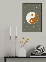 Ying Yang Balance Poster och Canvastavla