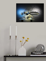 From the series "Experiments with glass" Poster och Canvastavla