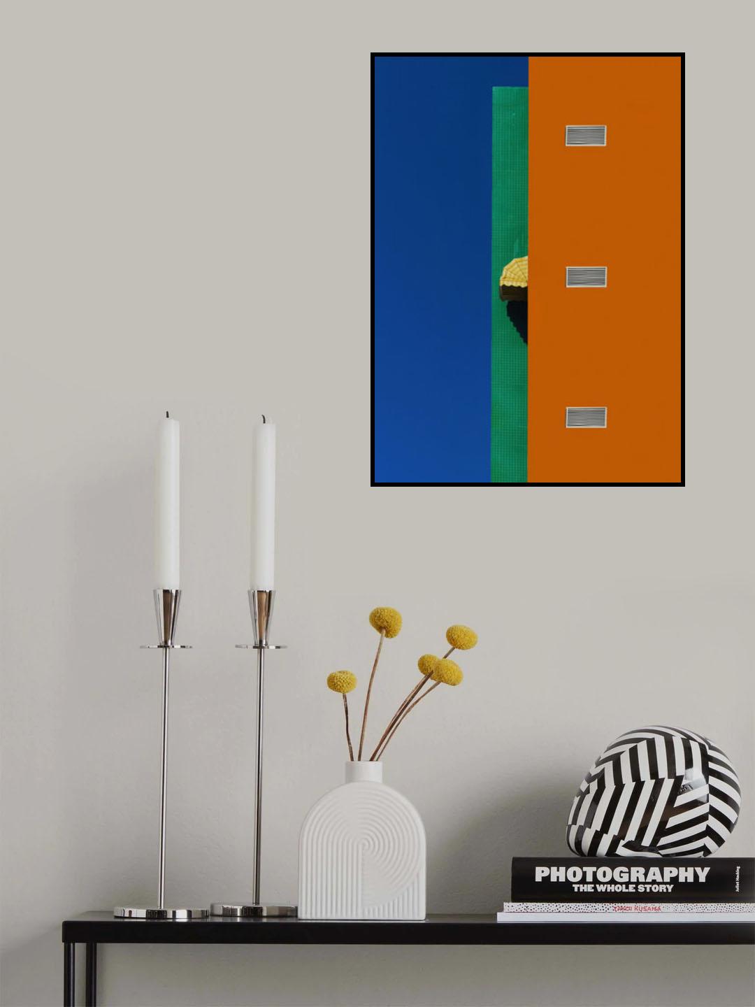 The yellow canopy Poster och Canvastavla