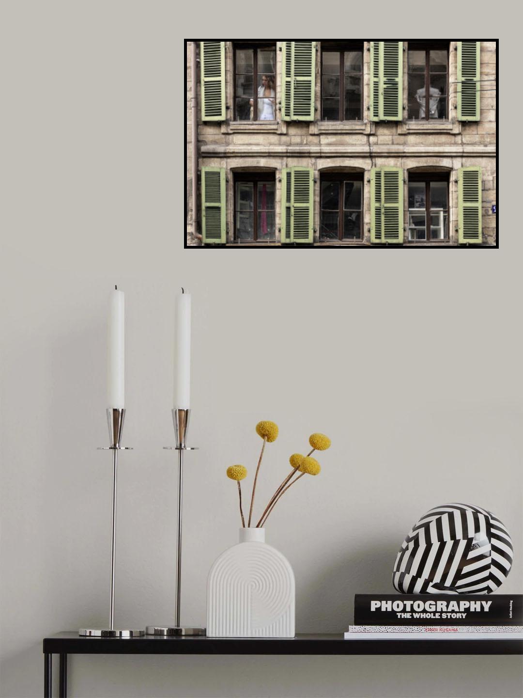 Behind the glass Poster och Canvastavla
