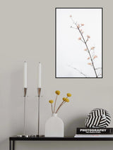 Twig with small flowers Poster och Canvastavla