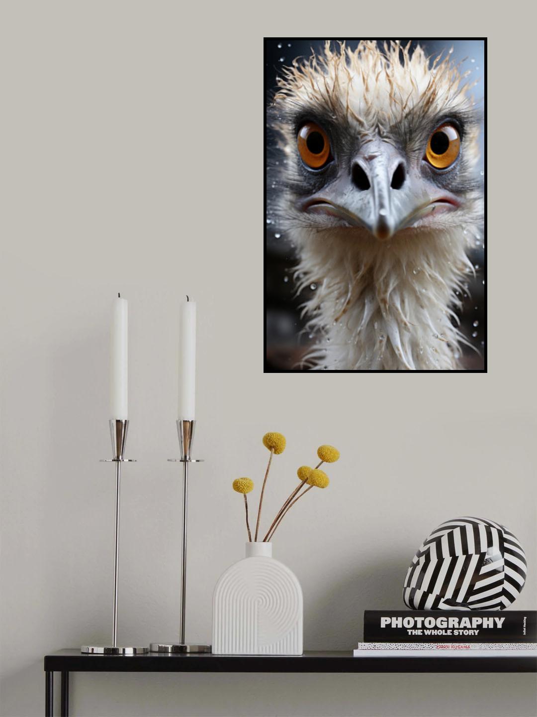 Ostrich 5 Poster och Canvastavla