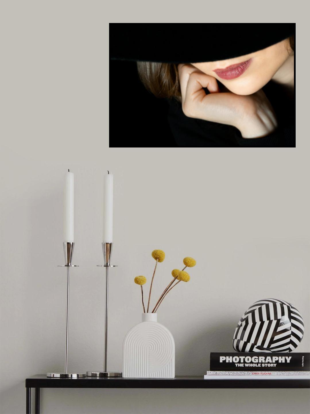 Iulia's lips Poster och Canvastavla