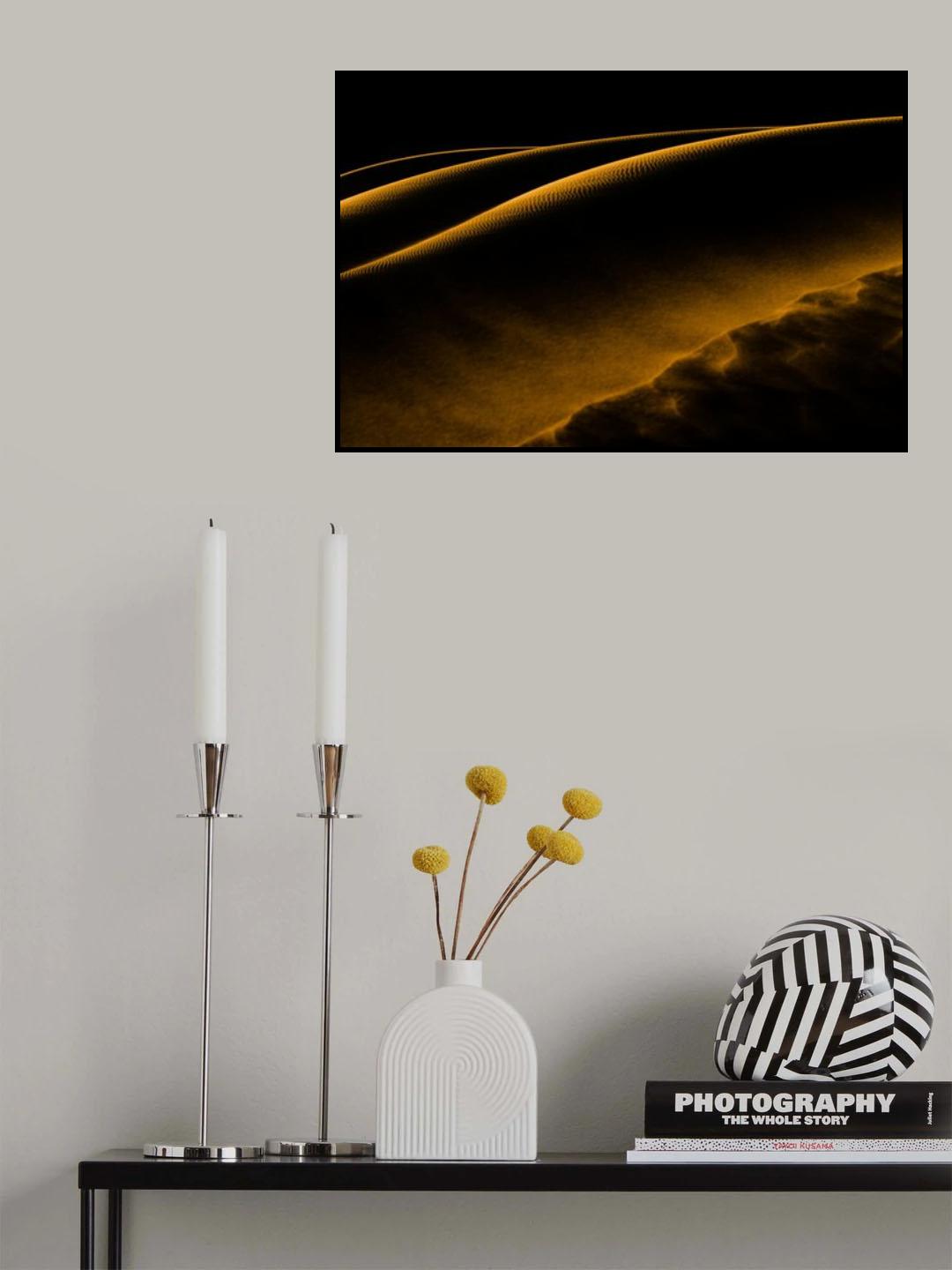 Caught in the sunset storm Poster och Canvastavla