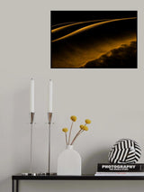 Caught in the sunset storm Poster och Canvastavla