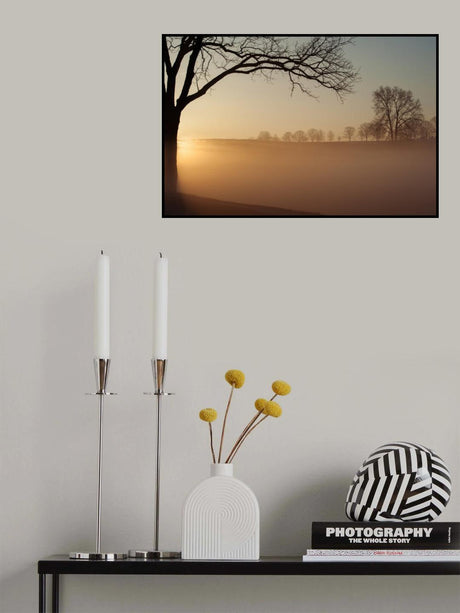 Sunrise in Valley Forge National Park Poster och Canvastavla