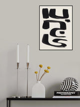 Abstract Arabic Poster och Canvastavla