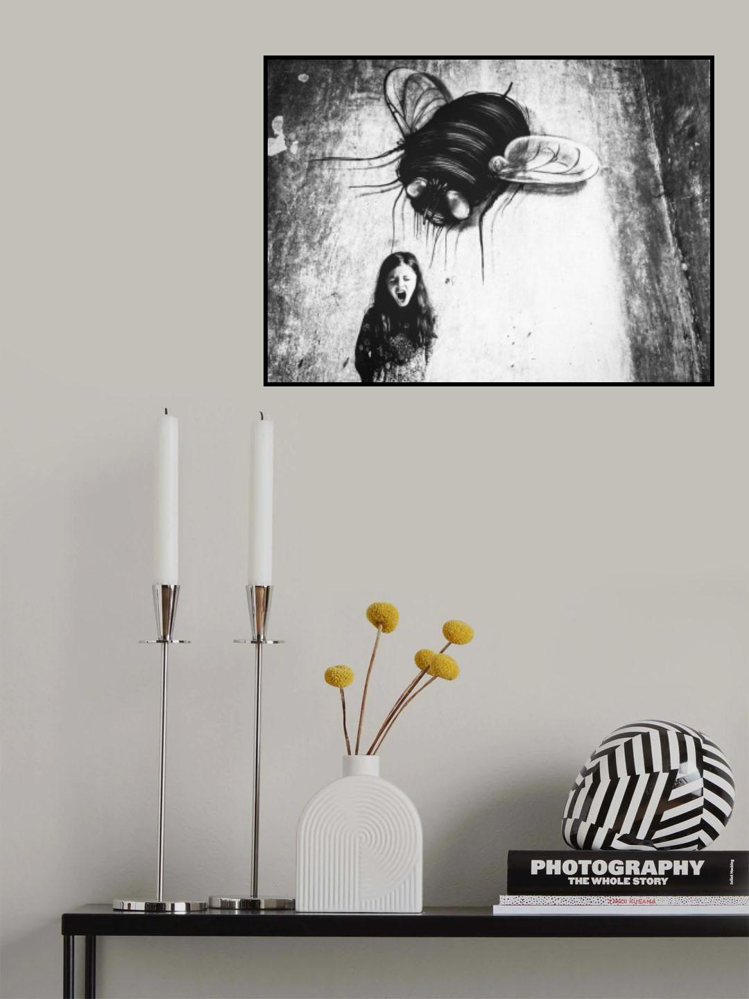 The Scream Poster och Canvastavla