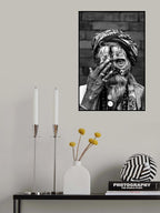 untitled Portraits From Kathmandu Poster och Canvastavla