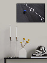 A blue parasol Poster och Canvastavla