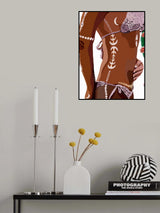 Ratio 3x4 Print By Bohonewart Copy 15 Poster och Canvastavla
