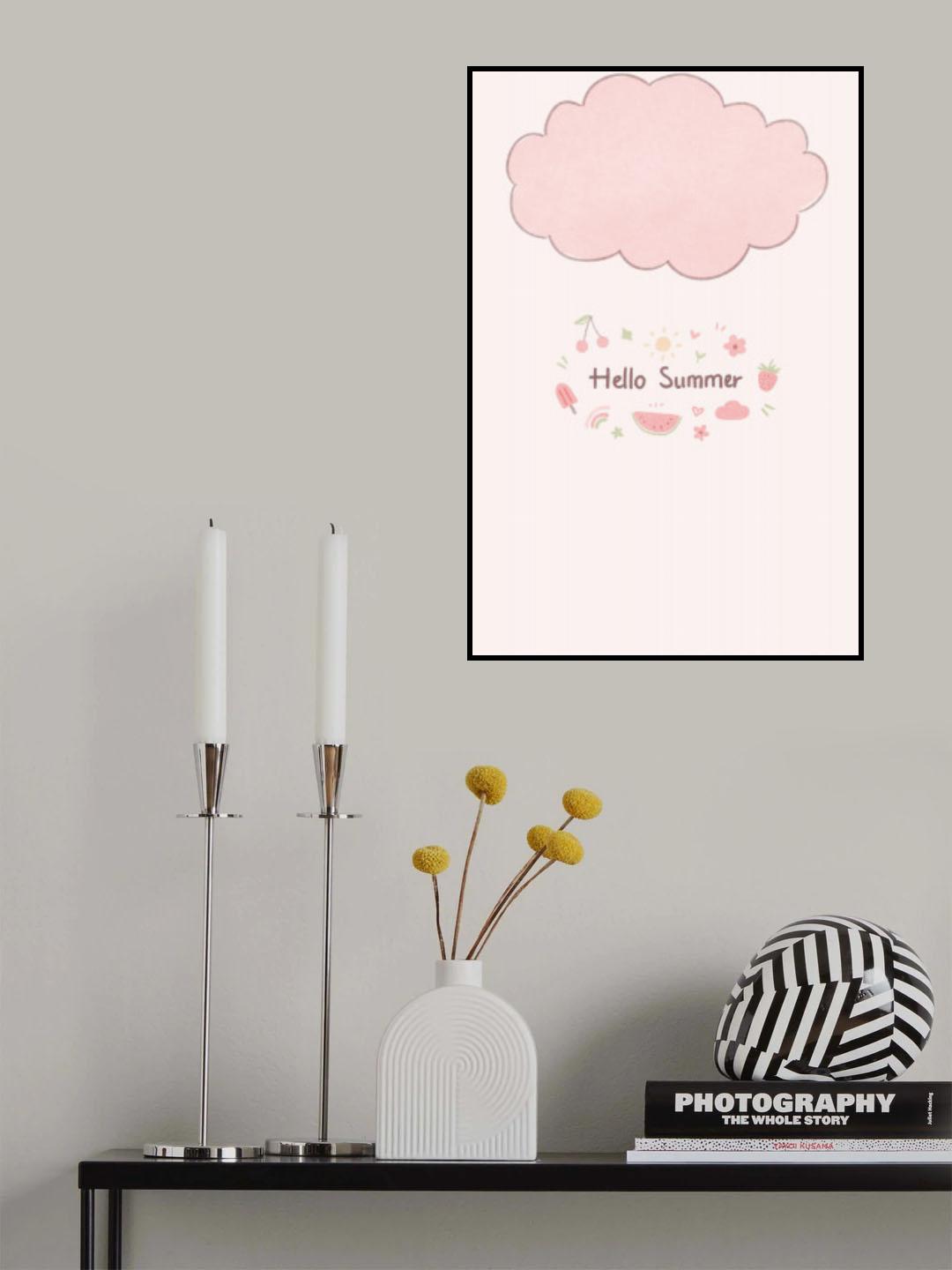 Hello summer Poster och Canvastavla
