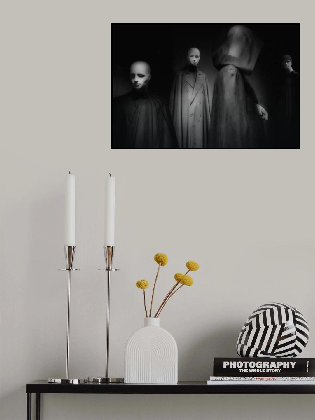 Dark fashion Poster och Canvastavla