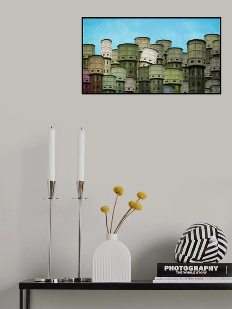 Old towers Poster och Canvastavla