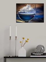 Cloud in a glass Poster och Canvastavla