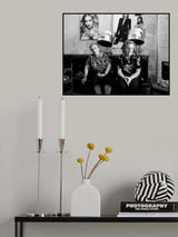 At  the hairdresser's. Poster och Canvastavla