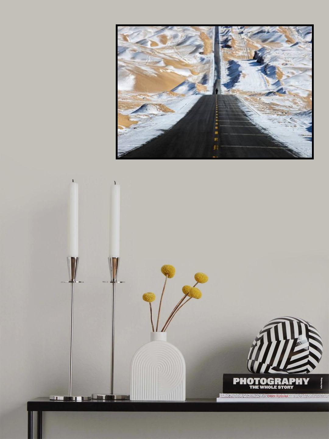 Sky Road Poster och Canvastavla