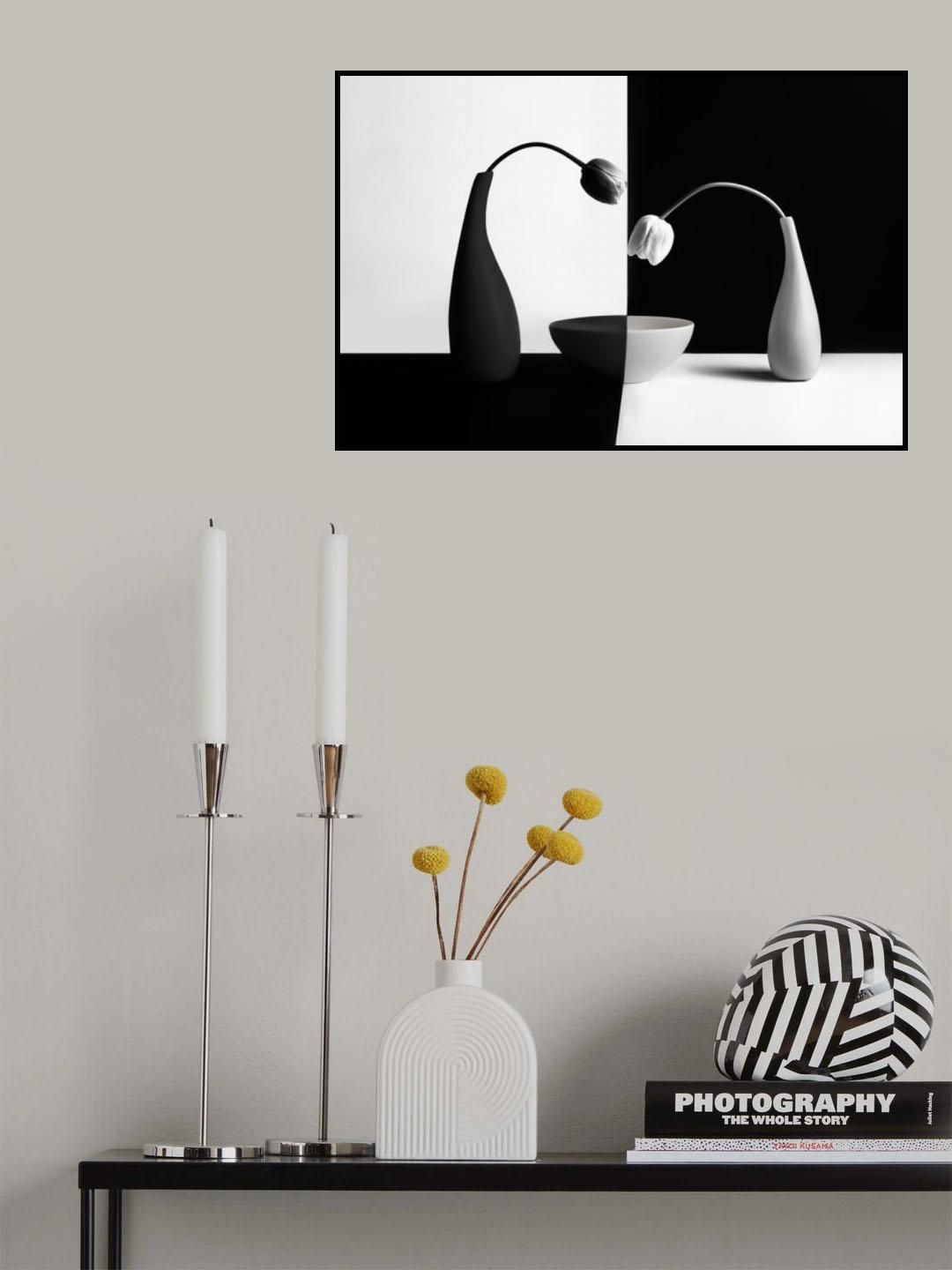 Miss you day and night Poster och Canvastavla